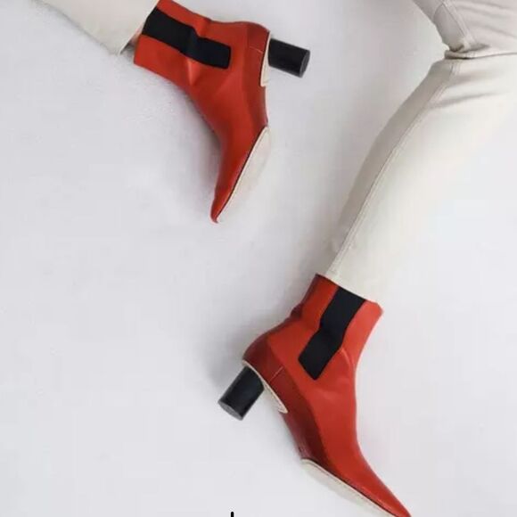 Rag & Bone jet LeatherChelsea Ankle Bootie - Picture 2 of 10